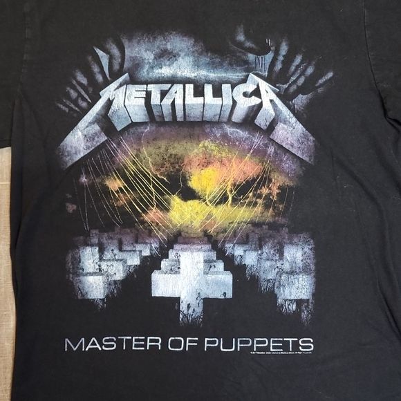 Mettalica Master of puppets band TSHIRT - Picture 2 of 7